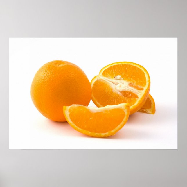 Invigorating Slice Of Life Oranges Posters (Front)
