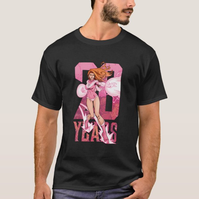 Invincible 20 Years - Atom Eve T-Shirt (Front)