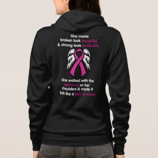 INVINCIBLE...Breast Cancer Hoodie
