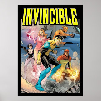 invincible cartoon poster