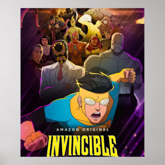 Invincible comics original comic poster