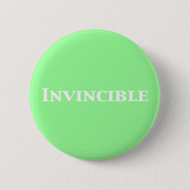 Invincible Gifts Pinback Button (Front)