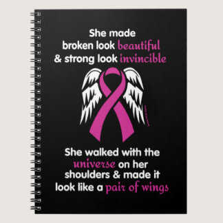Invincible/Her...Breast Cancer Notebook