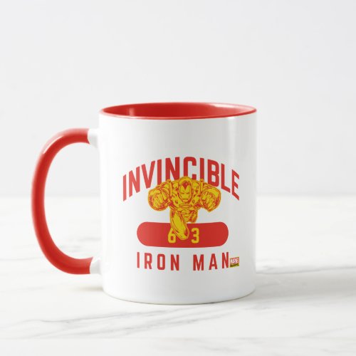 Invincible Iron Man Collegiate 63 Badge Mug