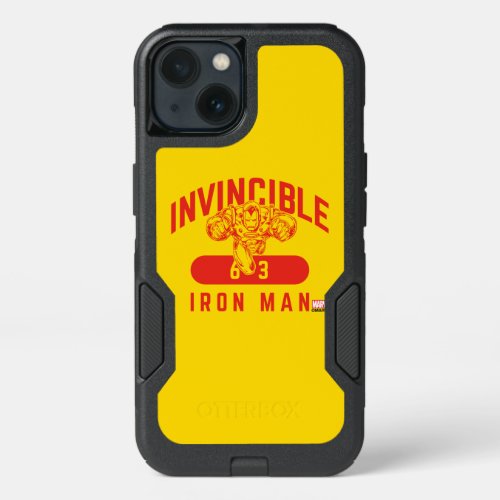 Invincible Iron Man Collegiate 63 Badge iPhone 13 Case