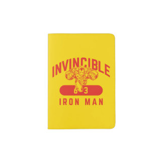 Invincible Iron Man Collegiate 63 Badge Passport Holder