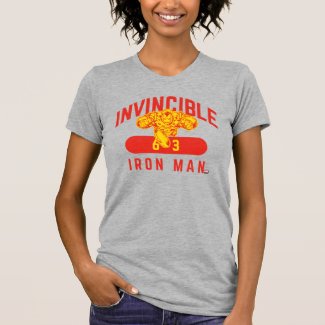 Invincible Iron Man Collegiate 63 Badge T-Shirt