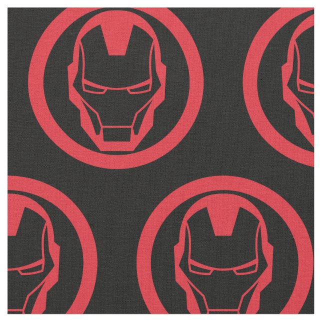 Invincible Iron Man Fabric (Close Up)