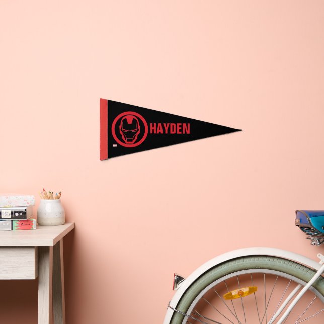 Invincible Iron Man Pennant Flag (Front)