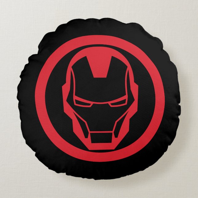 Invincible Iron Man Round Pillow (Front)