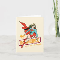Invincible Supergirl Retro Graphic