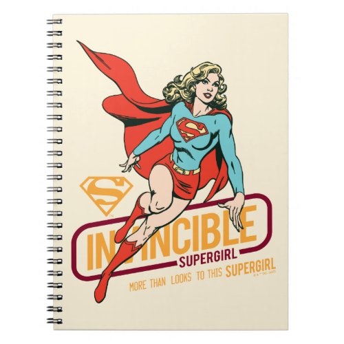 Invincible Supergirl Retro Graphic Notebook