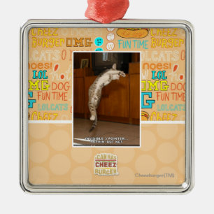 Invisible 3 Pointer Metal Ornament