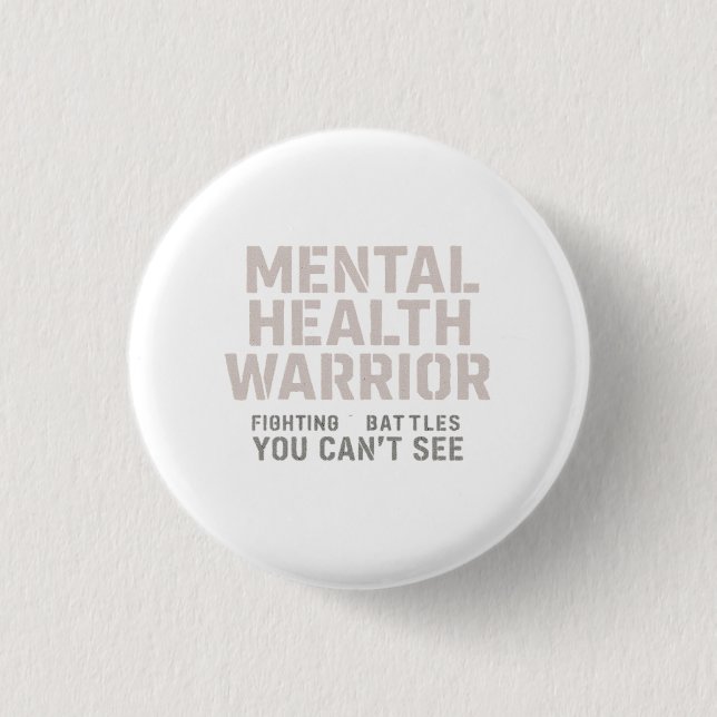  Invisible Battles, Inner Strength Button (Front)
