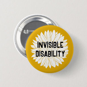 invisible disability awareness button