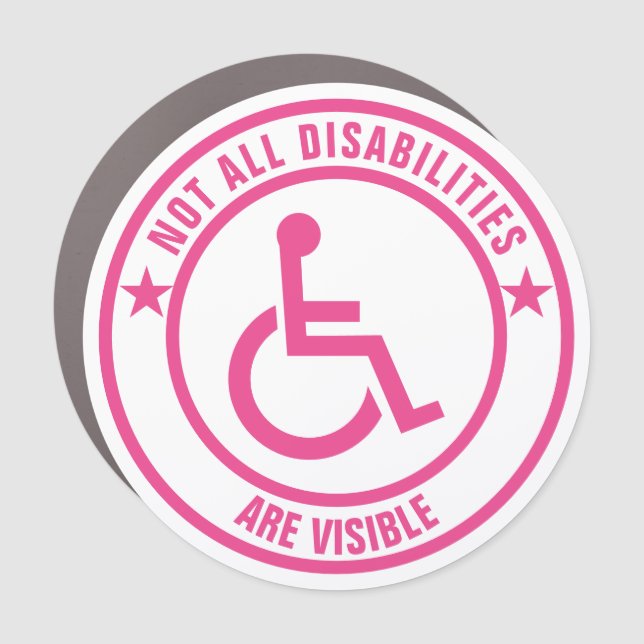 Invisible Disability Awareness Decal (Front)