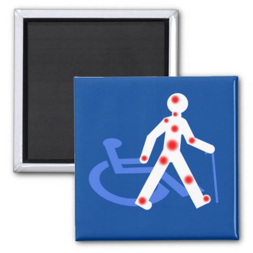 Invisible disability  Visible Magnet