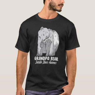 Invisible Illness Child Awareness Grandpa Bear Sup T-Shirt