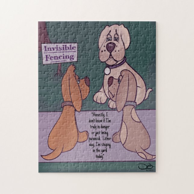 Invisible Jigsaw Puzzle (Vertical)