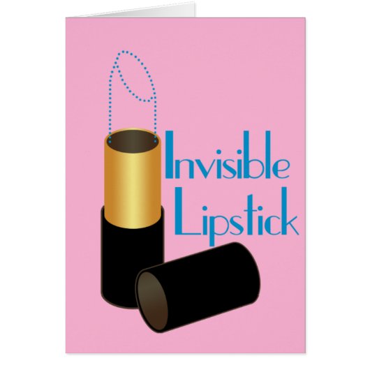 Invisible Lipstick Cards (Front)