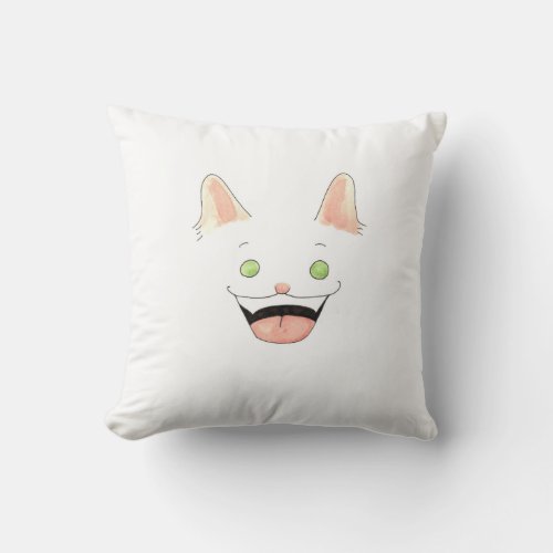 Invisible Lupin throw pillow