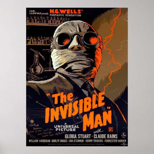 INVISIBLE MAN 1933 POSTER