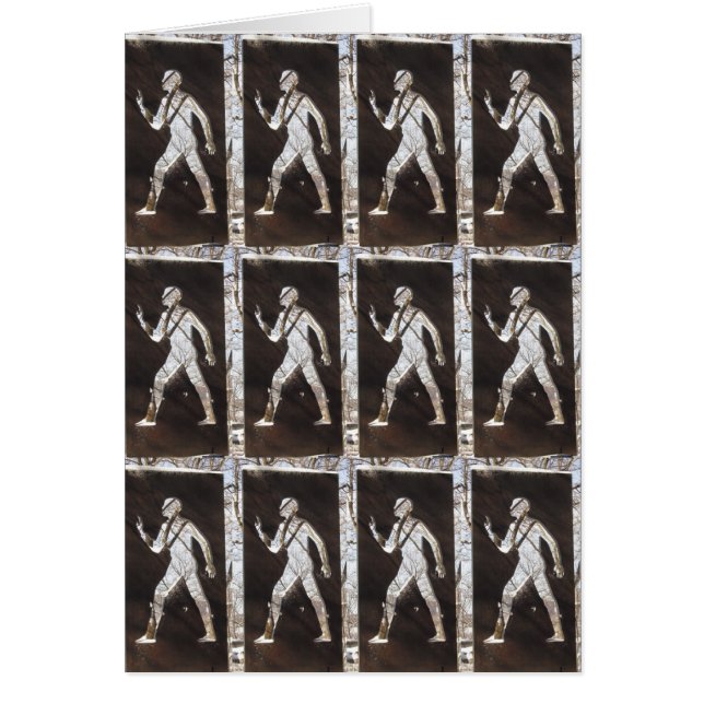 INVISIBLE MAN  NOTECARD (Front)