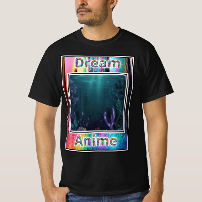 Invisible Ocean Dream Anime T-Shirt (Front)