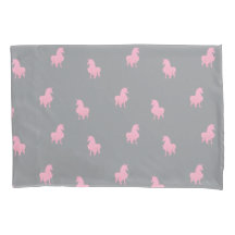 Invisible Pink Unicorn on Gray