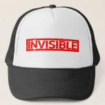 Invisible Stamp Trucker Hat