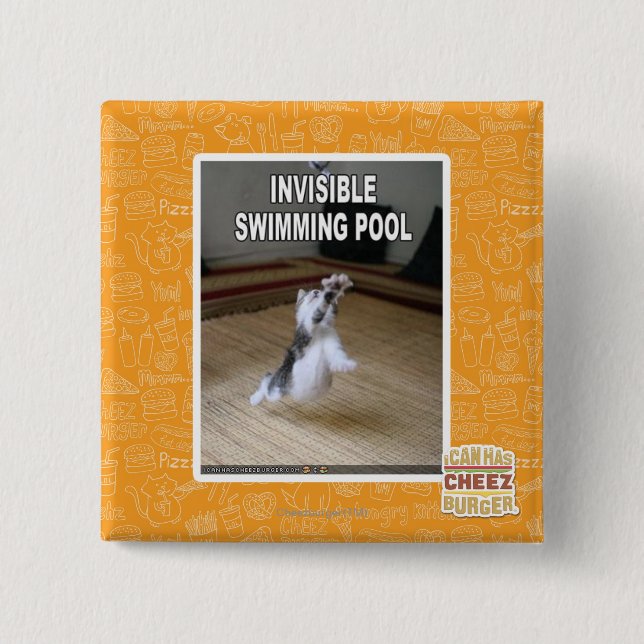 Invisible Swimming Pool Button (Front)