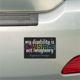 INVISIBLE...TN CAR MAGNET