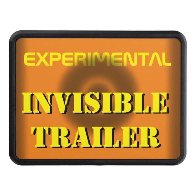 INVISIBLE TRAILER Slipperywindow Hitch Cover (Front)