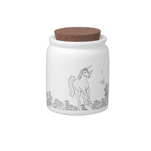 Invisible Unicorn Candy Jar