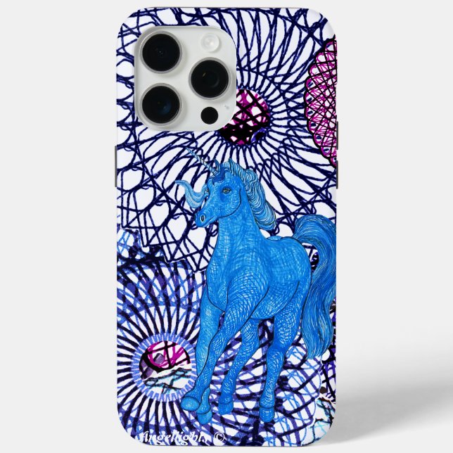 Invisible Unicorn Case-Mate iPhone Case (Back)