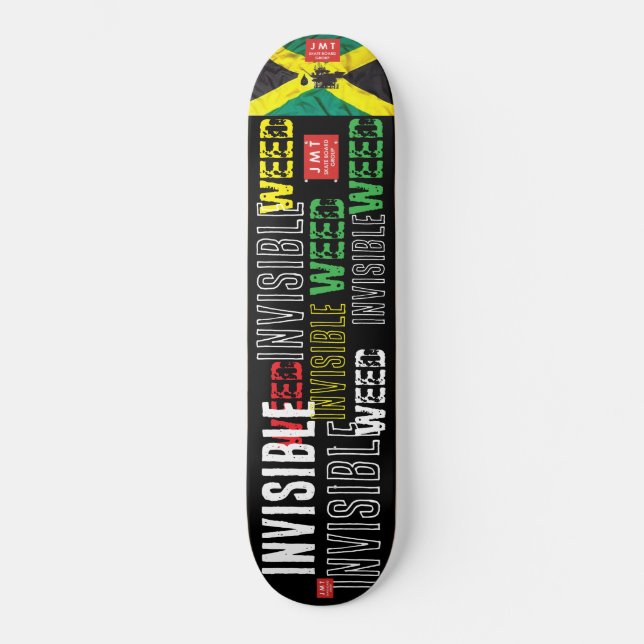 INVISIBLE WEED. JMT Skateboard (Front)