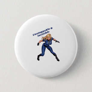 Invisible Woman Button