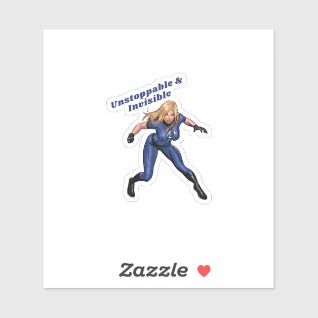 Invisible Woman Sticker (Sheet)