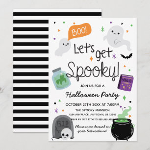 Invitación Cute Halloween Party Invitation