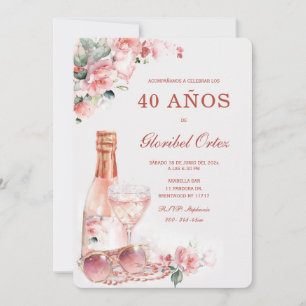 Invitación de 30 Años Mujer Invitation