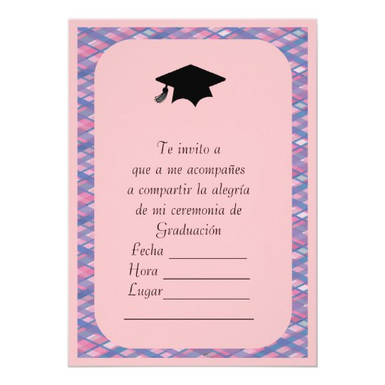 invitacion de graduacion invitation zazzle com invitacion graduacion