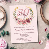 Español: Fiesta de cumpleaños - Invitación