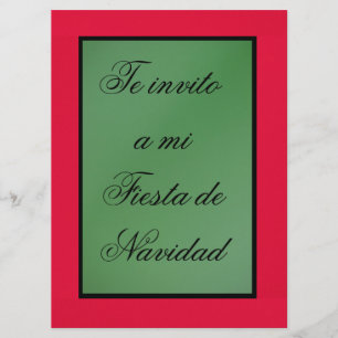 Invitación - Fiesta de Navidad - Colors of México Invitation