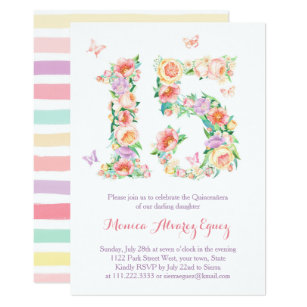 invitaciones quinceañera invitations zazzle