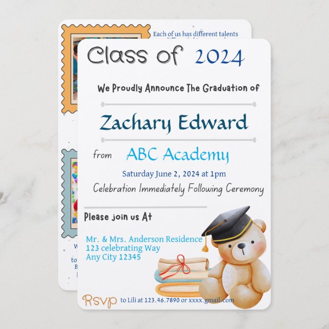 Invitation (Front/Back)