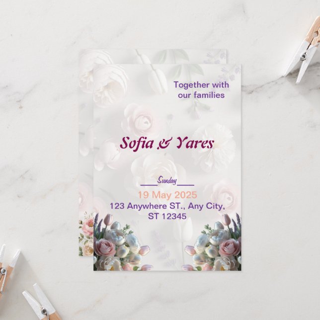 Invitation (Front/Back In Situ)