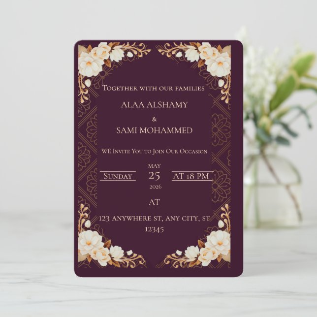 Invitation (Standing Front)