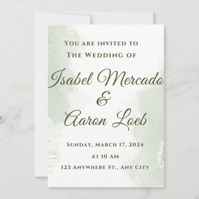 Invitation (Front)