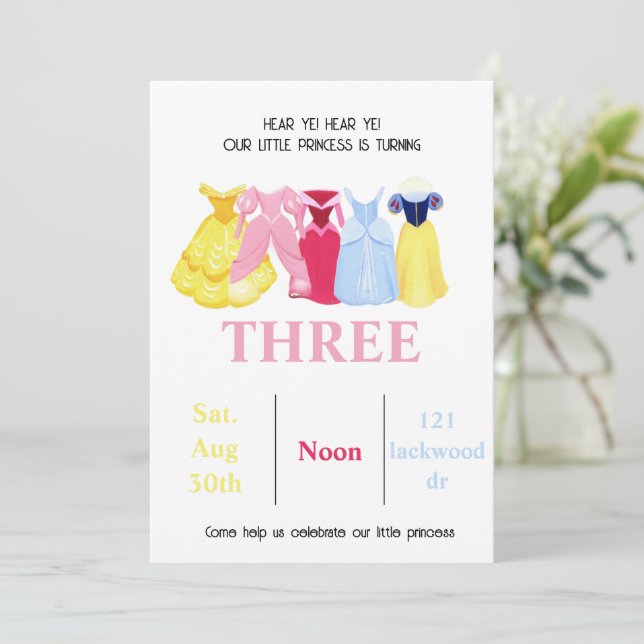 Invitation (Standing Front)