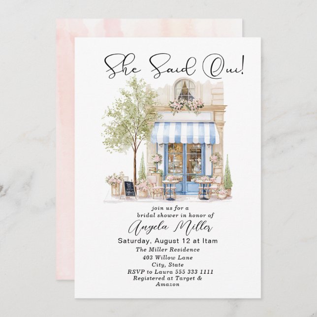 Invitation (Front/Back)